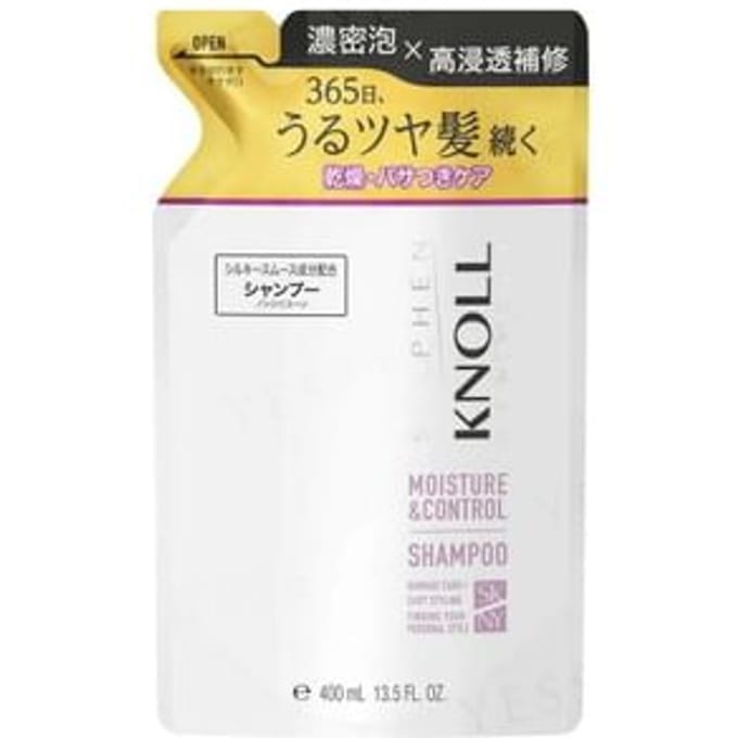 Kose - Stephen Knoll Moisture & Control Shampoo W Refill 400ml