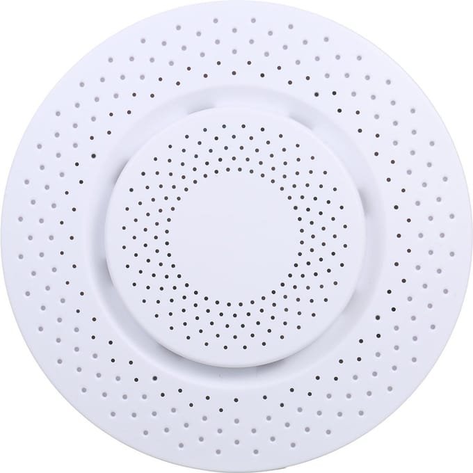 Moniteur intelligent de qualité de l'air Wi-Fi, testeur de qualité de l'air intérieur, avec alarme d'application et enregistreur de données pour WiFi version blanc