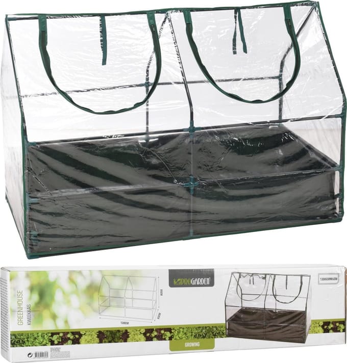 Kweekkas met bodem 130x65x85cm - Broeikas