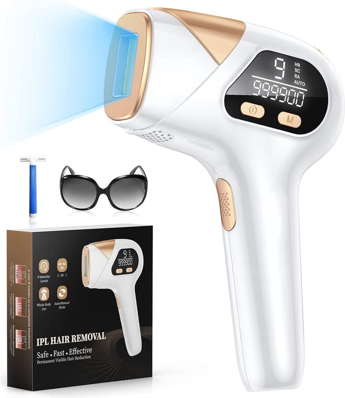 Laser Ontharingsapparaat - Laser Ontharing - Ontharingslaser - Ontharen voor Thuis - Epilator - Epileerapparaat
