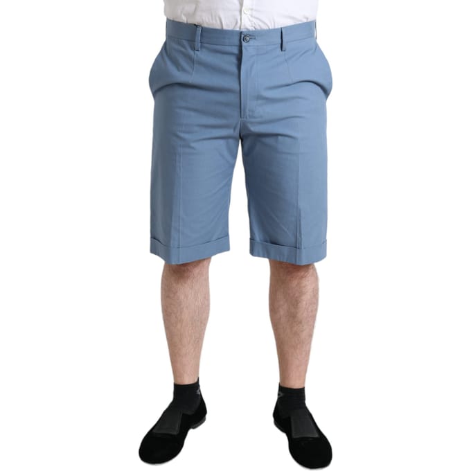 Katoenen Korte Broek Middenlengte Stijl