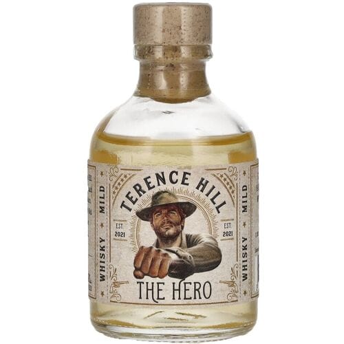 St. Kilian Terence Hill THE HERO Whisky Mild 46% Vol. 0,05l