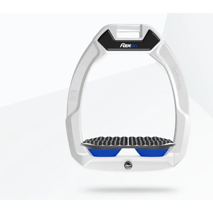 Endurance veiligheidssporen Wit/Grijs/Blauw Flex-On Safe-On