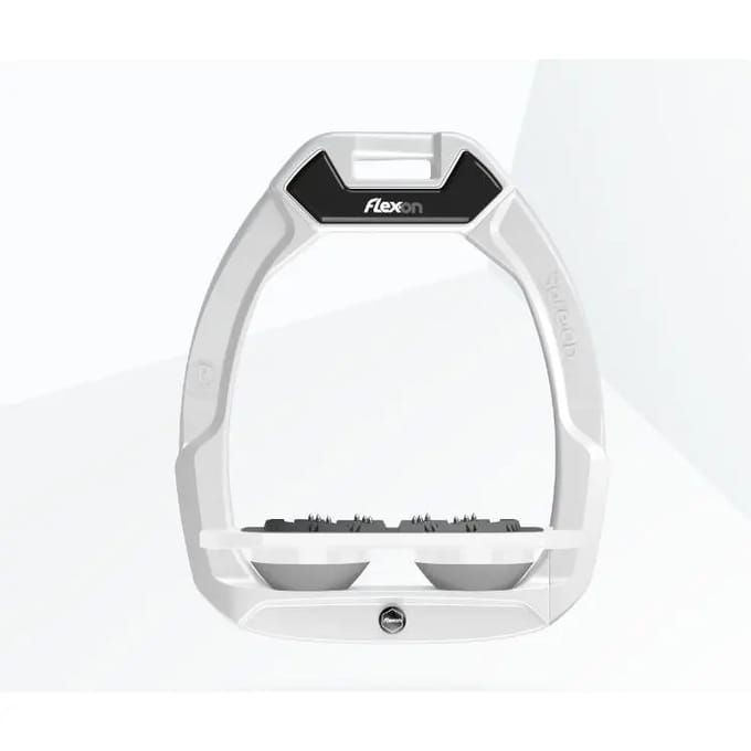 Veiligheidseisen voor ruiters Plat Ultra Grip Wit/Wit/Grijs Flex-On Safe-On