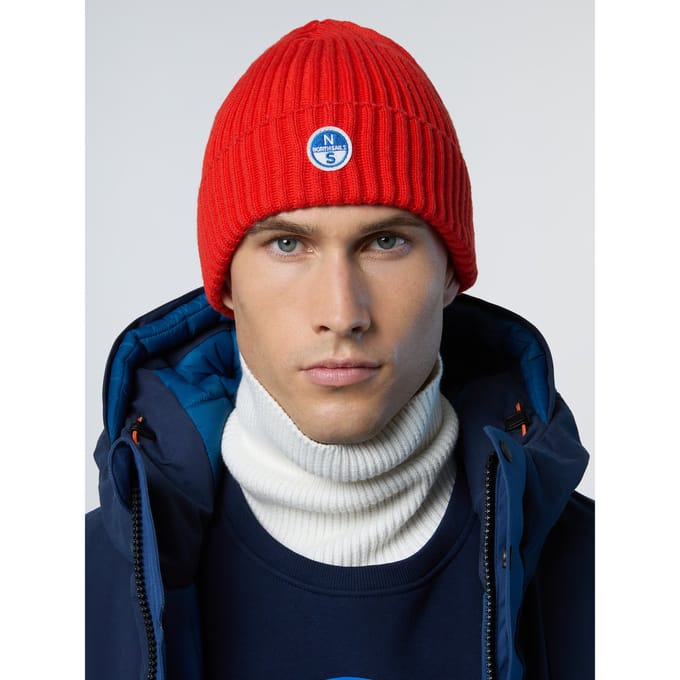 North Sails Muts Breed ribbreisel met logopatch