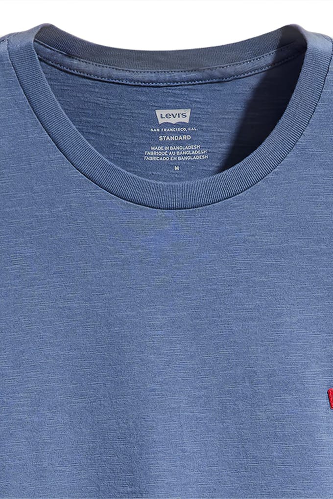 Levi's Ss Basic T-shirt Blue Größe: XS | Basic T-Shirts Outlet | Herren | Blau