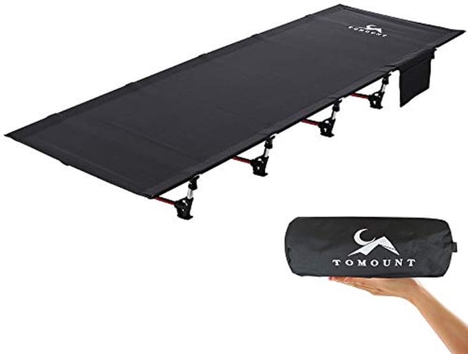 Ultralicht Klapbed voor Camping - Compacte Draagbare 190 x 70 cm Buitenligstoel