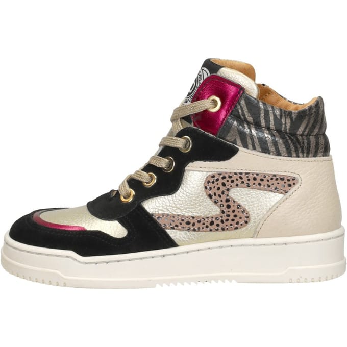 Develab Veterschoen hoog Veterschoen hoog - Goudkleur - Maat 28