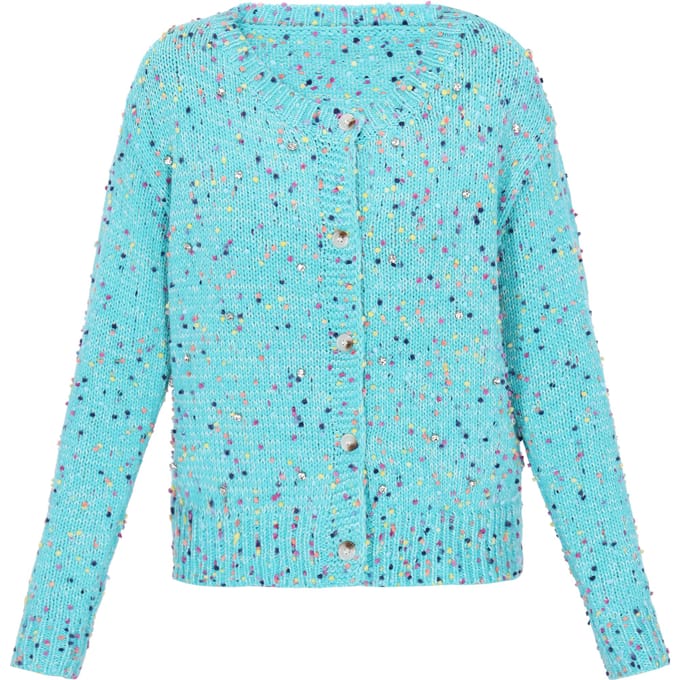 IZIA Vest vrouwen Turkooisblauw