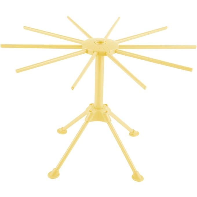 Noodle Spaghetti Pasta Droogrek Staande Droger Opvouwbaar Keukengereedschap (Wit) geel
