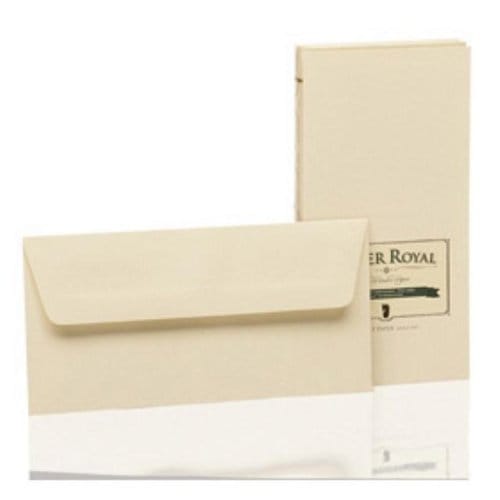 Rössler papier paper royal enveloppen - chamois