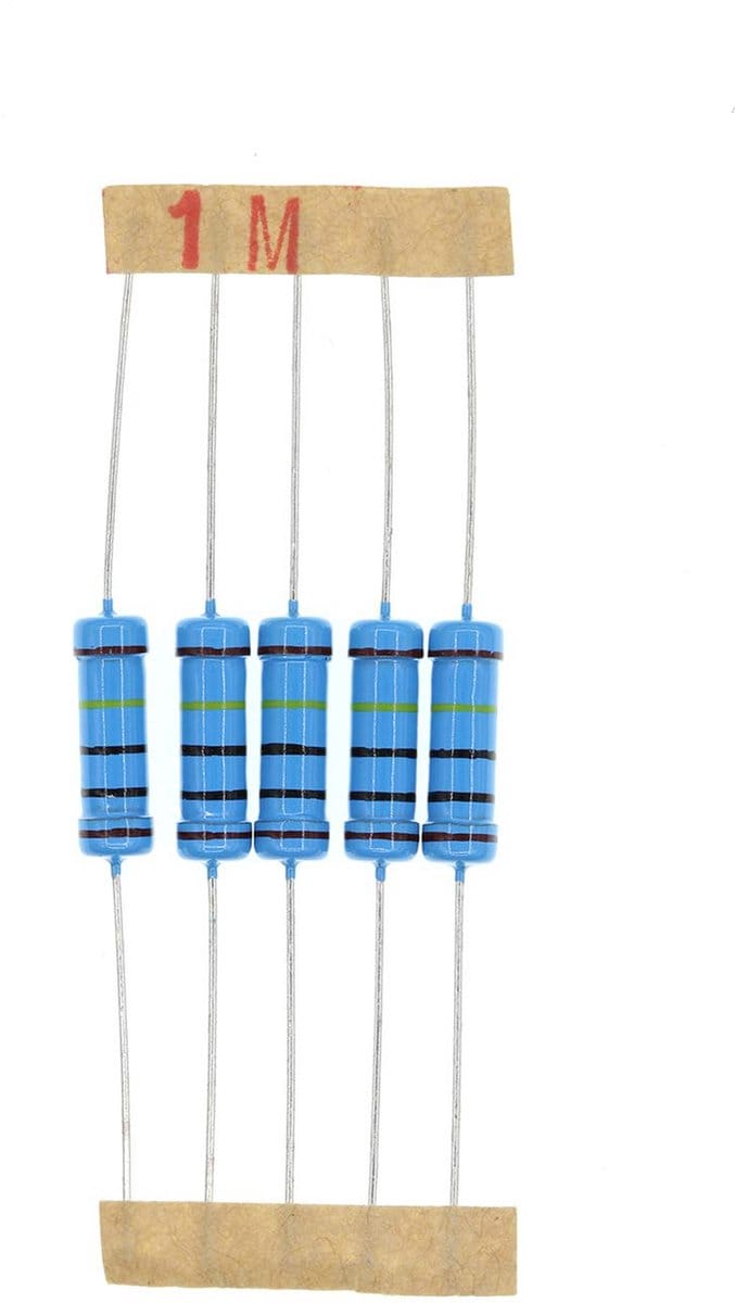 Metaalfilm Weerstanden - Componenten Set - Elektronica Projecten - 1% Tolerantie - 2 Watt