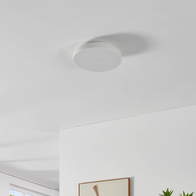 EGLO connect.z Turcona-Z Smart Plafondlamp - Ø 30 cm - Wit - Instelbaar RGB & wit licht - Dimbaar - Zigbee