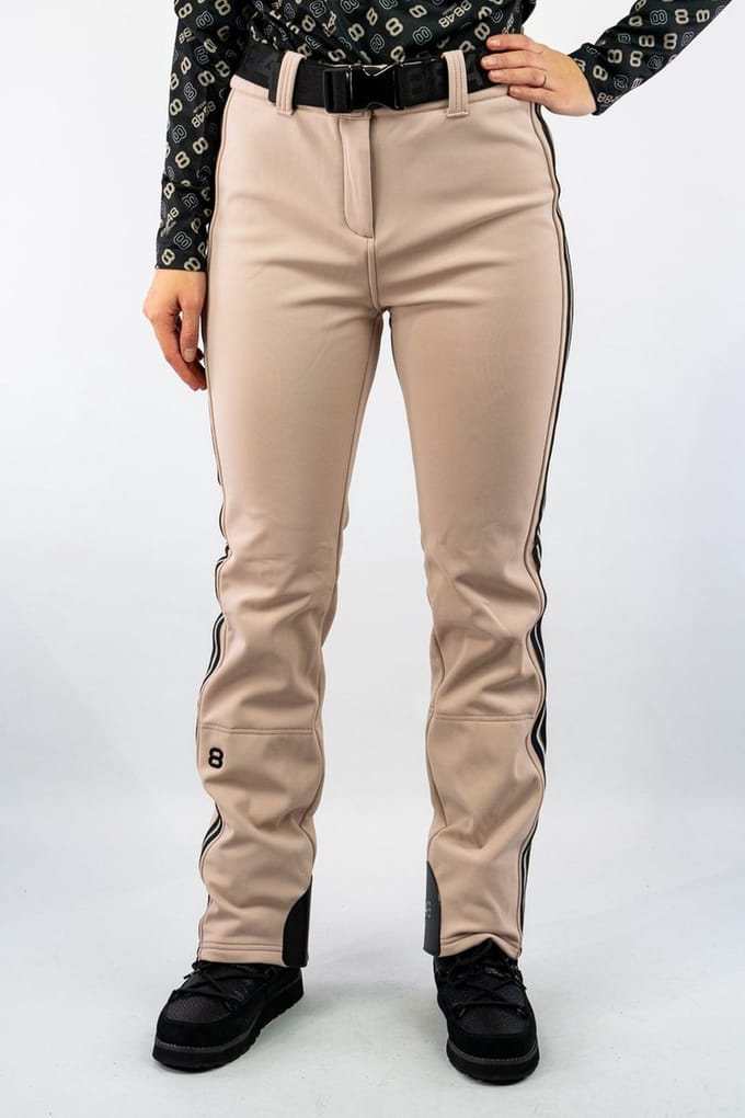Altitude 8848 Tumblr Stripe W Softshell Broek Dames Pink S/36