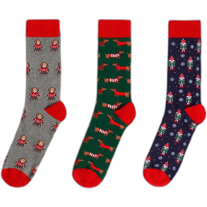 Kerstsokken Medium Diver Admas (x3)