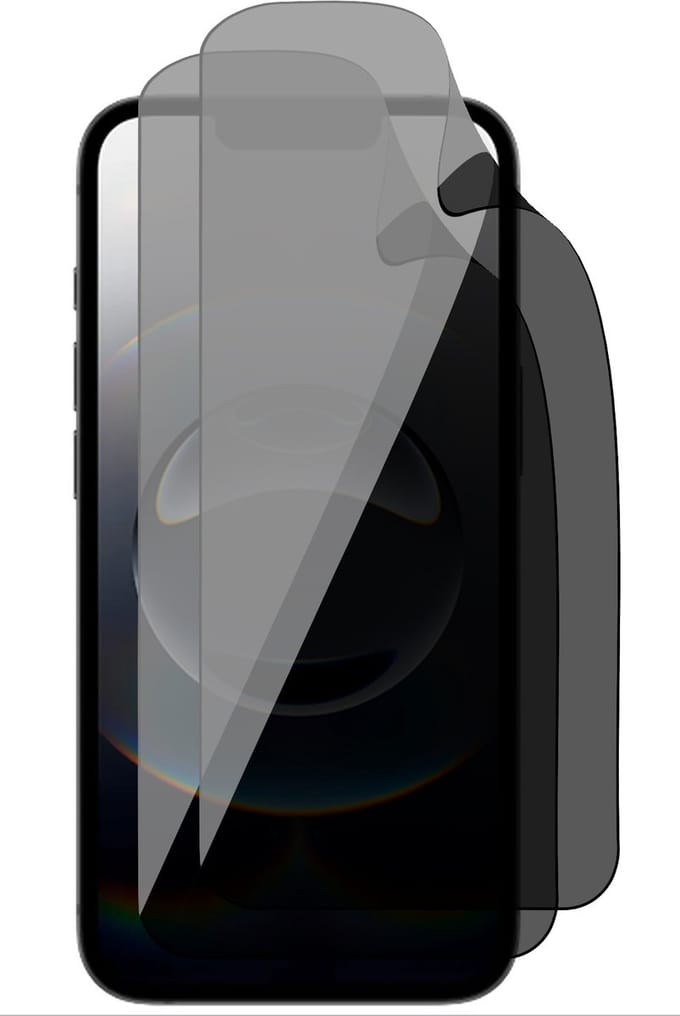 Privacy Screenprotector geschikt voor iPhone 16e - 2x FlexGuard Screen Protector