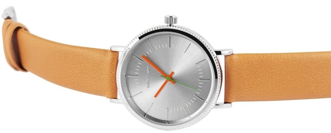 EXCELLANC Herenhorloge hout Mineralglas
