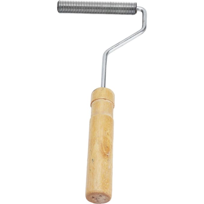 Diameter 16x100mm Glasvezel Lamineren Bubbelroller Glasvezel Roller Gereedschapsset voor Industrieel beige
