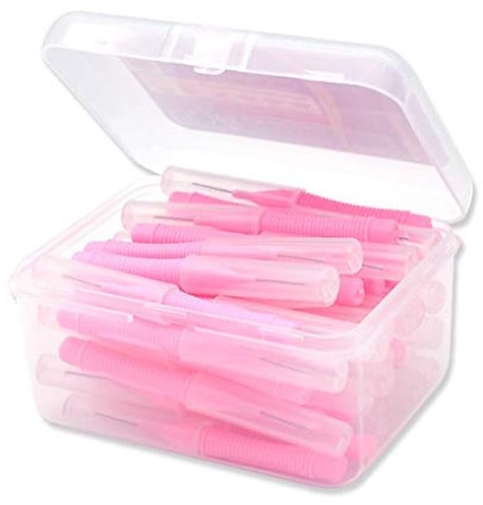 Interdentale borstels 40 stuks - I-vormige handheld mondhygiëne tools voor reizen