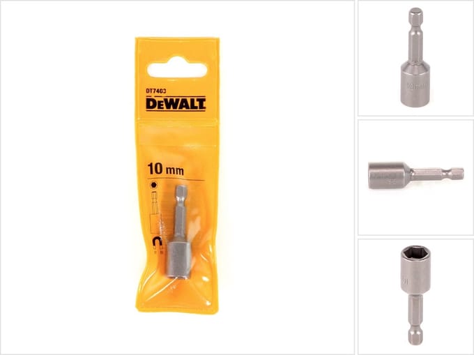 DeWALT DT7403 Magnetische zeskantdopsleutel 10mm