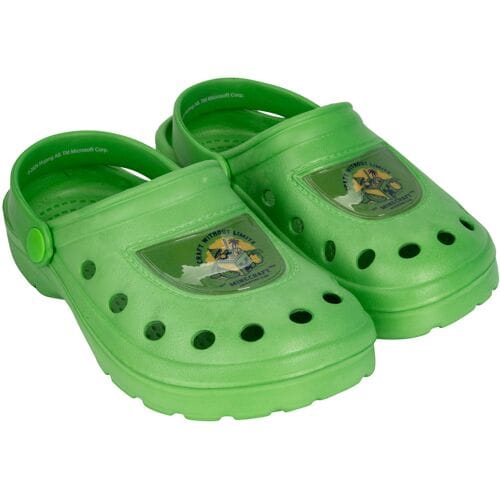 Lizenz Kinder clogs Minecraft (Groen, 33/34)