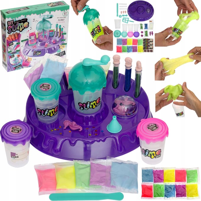 XL Slime Maken Set met Glitter, Stickers & Accessoires