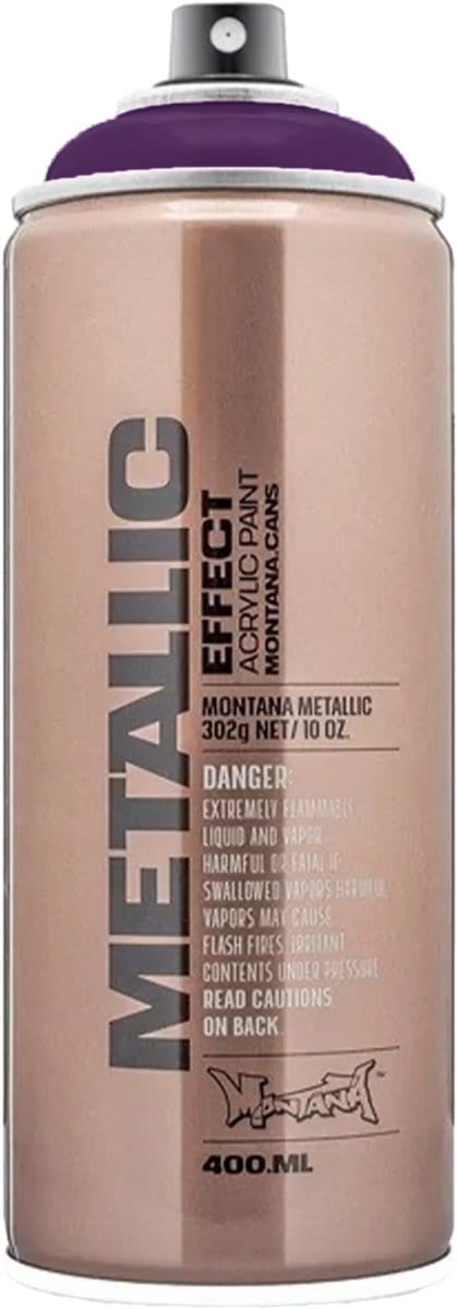 Montana Metallic PLUM verf spuitbus 400ml