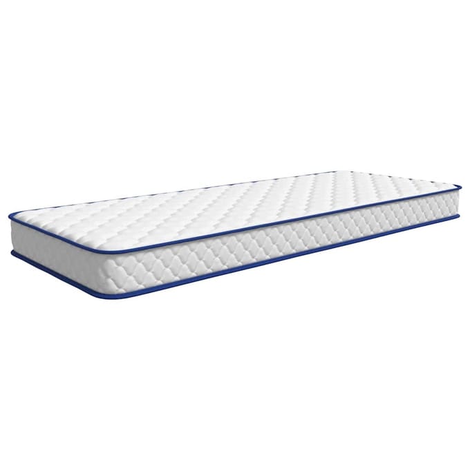 vidaXL - Traagschuimmatras - 80x200x17 - cm - Zacht - wit