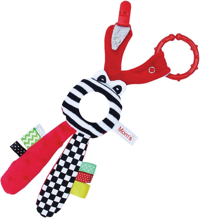 Mom's Care baby speelgoed spiegel rood sensorisch speelgoed.