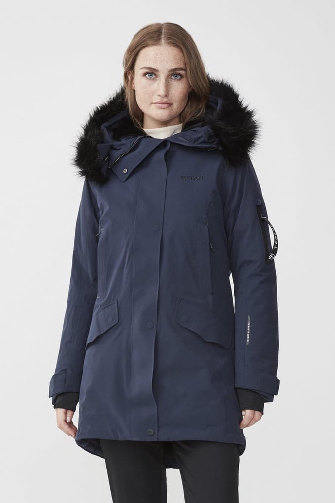 Tenson Himalaya Vision 2020 - Parka - Dames - Marine Blauw - Maat 34