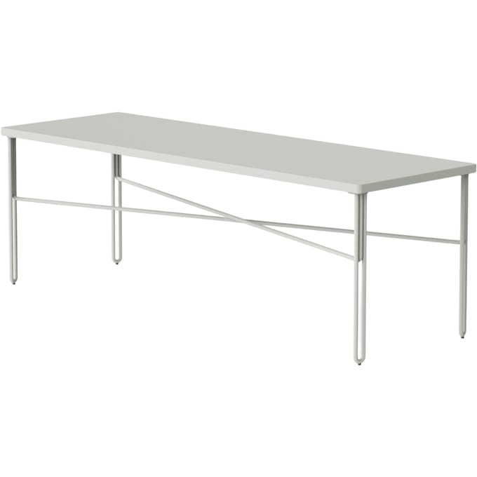 NINE Inline salontafel rechthoekig - hellgrau