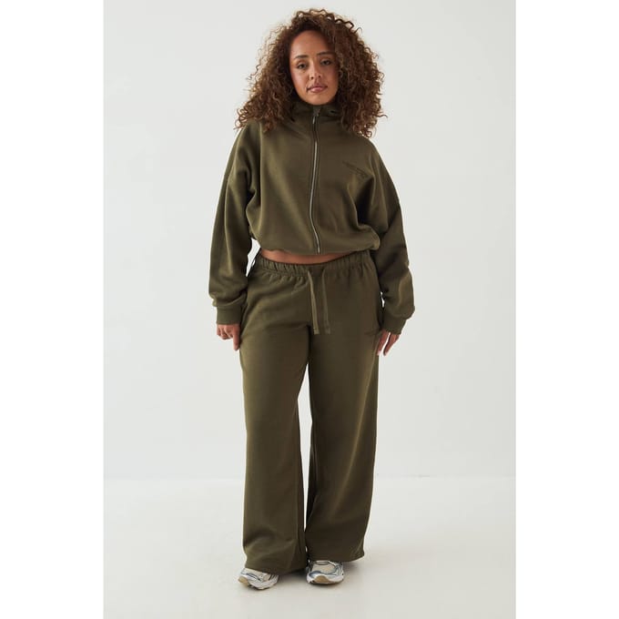 Dames DSGN Studio Sport Training Club Rechte Pijp Jogger | Groente | Maat: Small