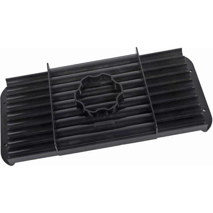 Aas Rolplaat ABS Plastic Zwart Draagbaar Lichtgewicht Vis Aas Rolbord voor Buiten black