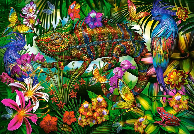 Castorland puzzel Color Competition - 1500 stukjes legpuzzel.