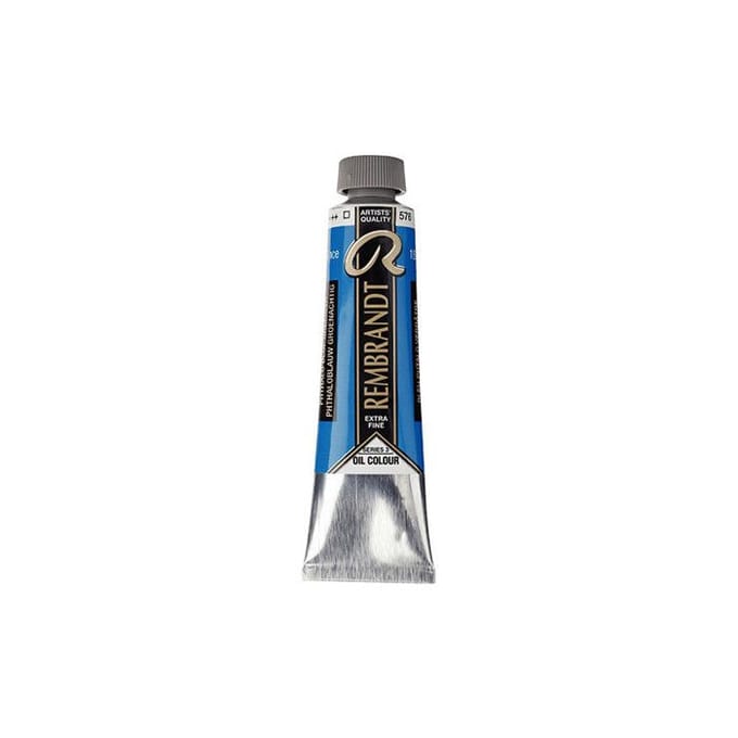 Rembrandt Olieverf Tube 40 ml Phtaloblauw Groenachtig 576