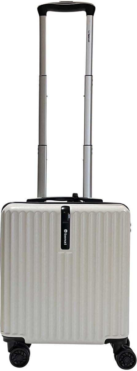 Benzi Javi Handbagage Business Trolley 45x35x20 cm - 30 liter - Wit