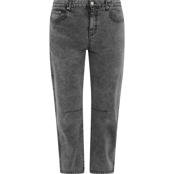 Limited Collection Antracietgrijze Barrelleg Jeans Size 46