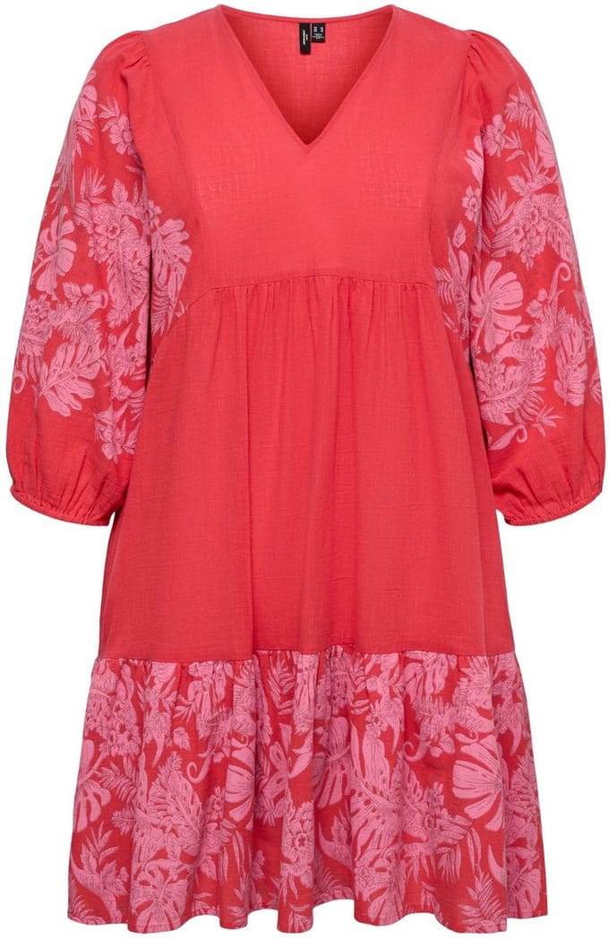 Vero Moda Curve Tuniek VMCTIPPE Korte jurk