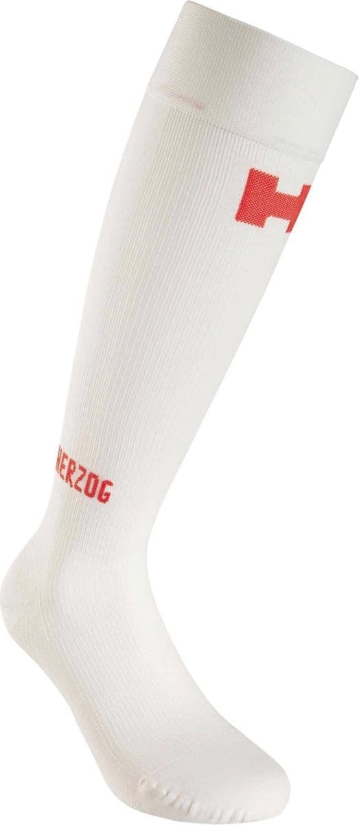 Herzog PRO Compressiekousen Wit - Maat 3-Lang - Beenlengte: 39.1-46 cm - Schoenmaat: 36-39