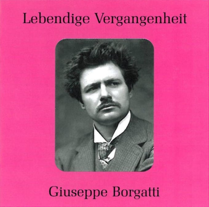 Giuseppe Borgatti & Isidoro Fagoaga - Lebendige Vergangenheit - Giuseppe Borgatti (CD)