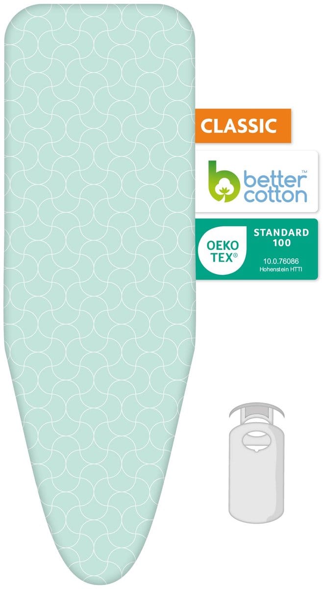 Laundryspecialist 2 laagse CLASSIC strijkplankhoes - Optimaal strijkcomfort en stoomdoorlatend