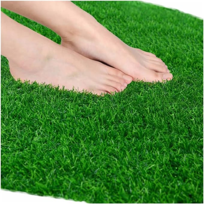 Artificial Turf Rolls - Realistic Grass Carpet, Synthetic Turf, Available Lengths Perfect for Landscaping and Decorative Use