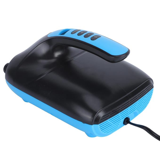 Elektrische Luchtpomp Paddle Board Rubberboot Kajak Hoge Druk Opblaaspomp DC12V 20PSI black