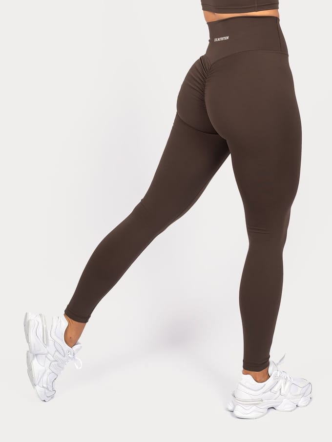 XXL Sportswear Pulse Leggings - Brown Bruin S