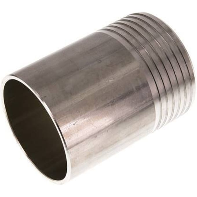 90 mm & 88.9 mm RVS 1.4571 Slangpilaar Lasverbinding 120mm