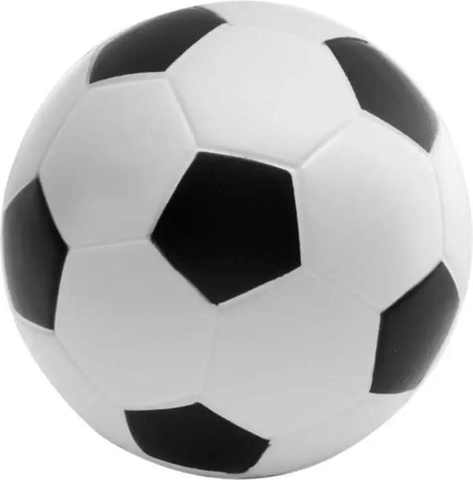Anti-stressbal - voetbal - 6 cm - relax - anti-stress hulpmiddel/product