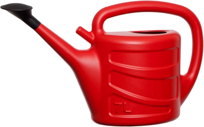Stijlvolle 7L Gieter - Rood voor Binnen en Buiten
