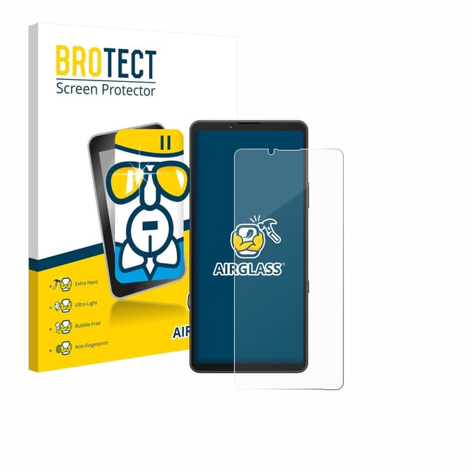 Screenprotector voor Sony Xperia 10 VII (case-friendly) Beschermglas transparant