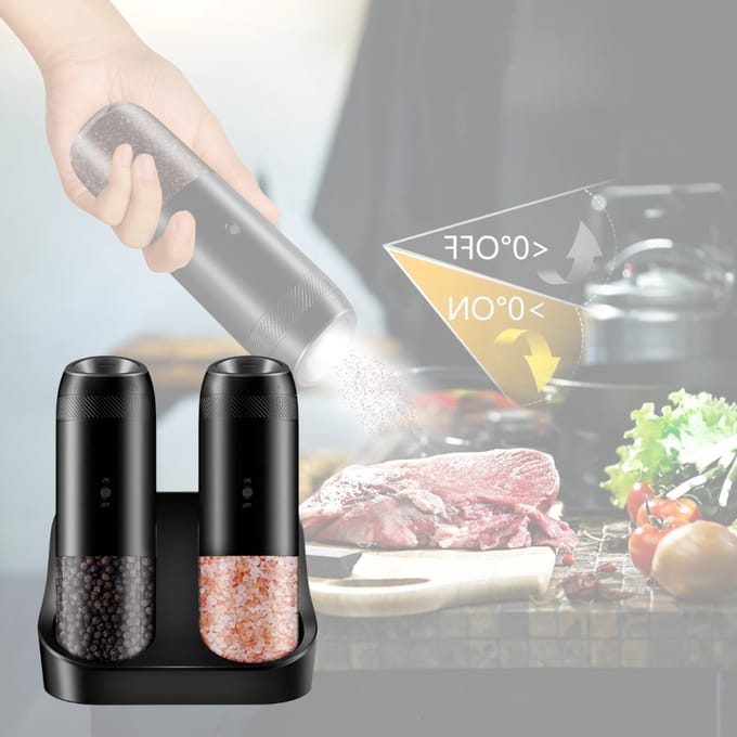 CRLYN® Peper- en Zoutmolen Set - Pepermolen - Zoutmolen