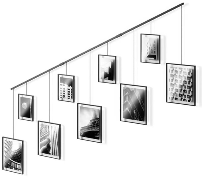 Umbra Exhibit fotolijsten, set van 9